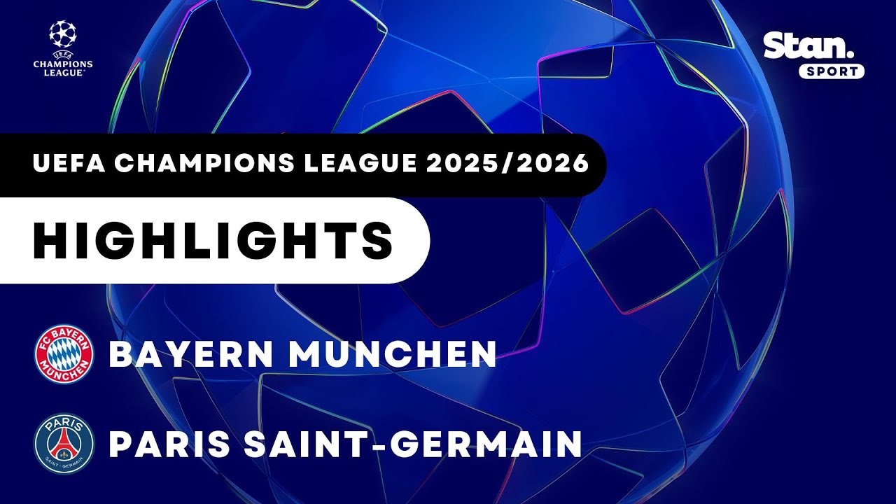 Bayern Munich v Paris Saint-Germain | Highlights | UEFA Champions League 2025/26