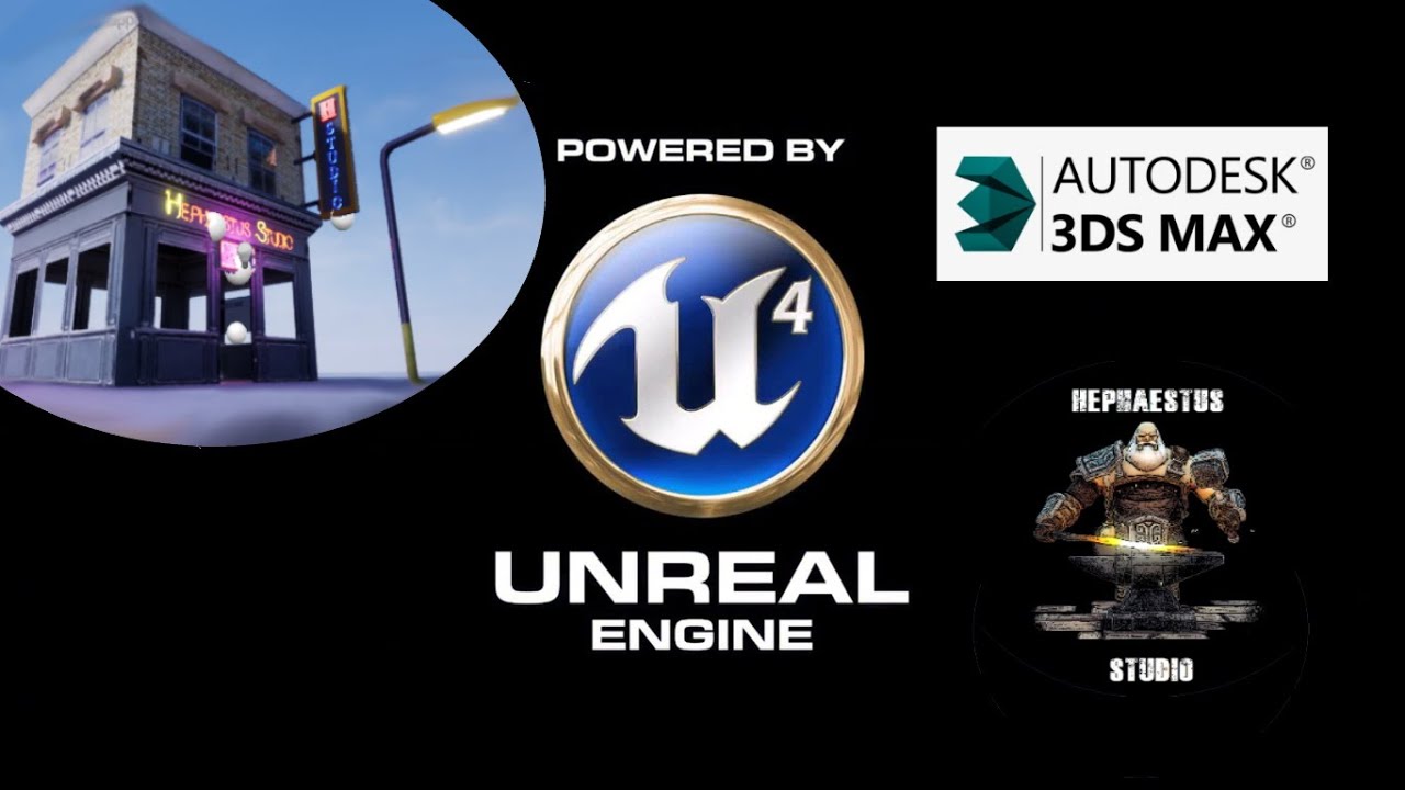 Free 3D Modeling classes (3dsMax & Unreal Engine 4) - Lesson 1 - YouTube