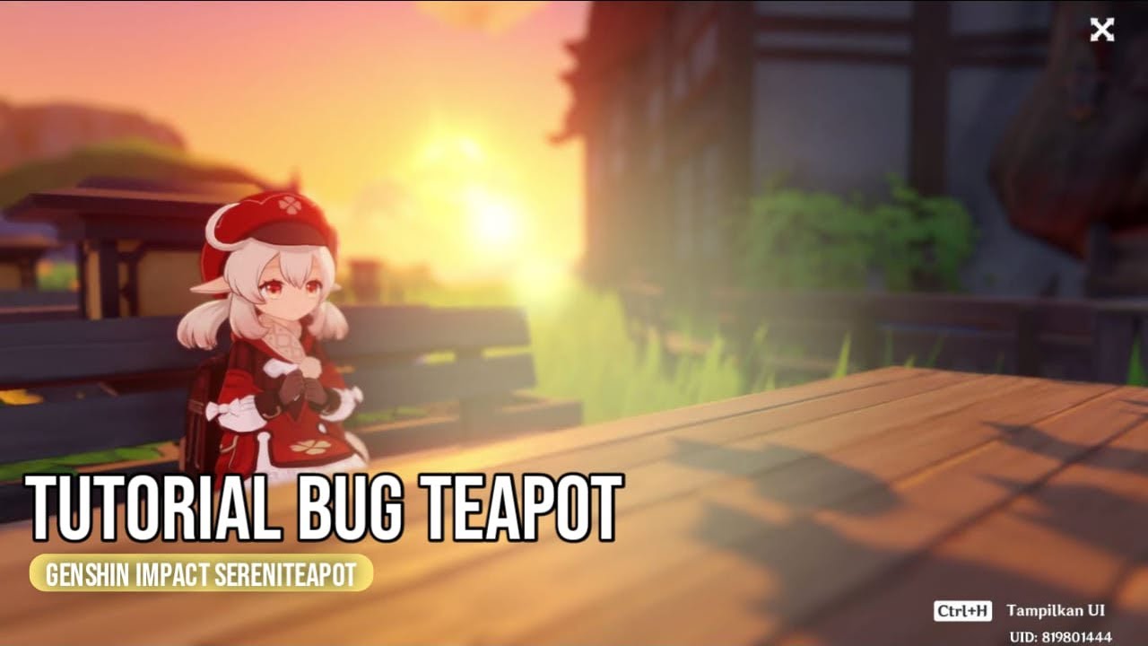 TUTORIAL MELAKUKAN BUG/GLITCH DI TEAPOT GENSHIN IMPACT INDONESIA