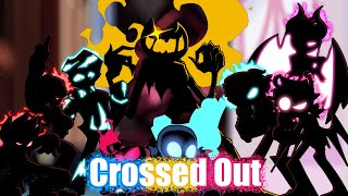Crossed Out REMAKE- Indie Cross vs Mid Fight Masses and Entity