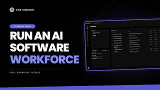 One Horizon Demo: Governed AI Workflows from Idea to Release screenshot 3