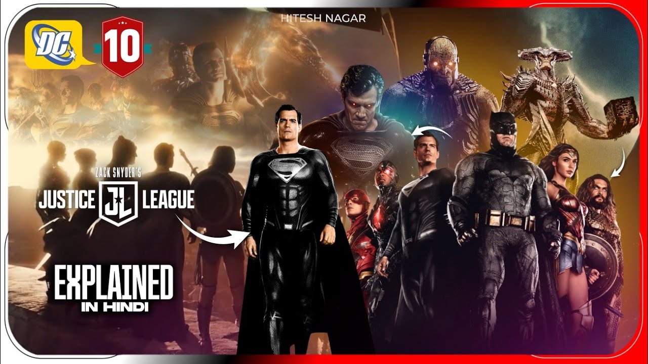 Zack Snyder's Justice League (2021) Explained In Hindi | Hitesh Nagar