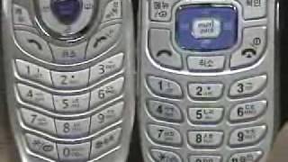 KTF-X3500   V4300과 디자인 비교