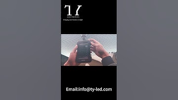 LED display test process-brightness detection#ledscreendisplay