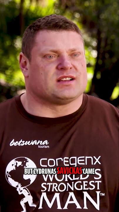 Zydrunas Savickas The Legendary Strongman Who Dominated for 2 Decades