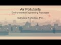 Ambient air pollutants