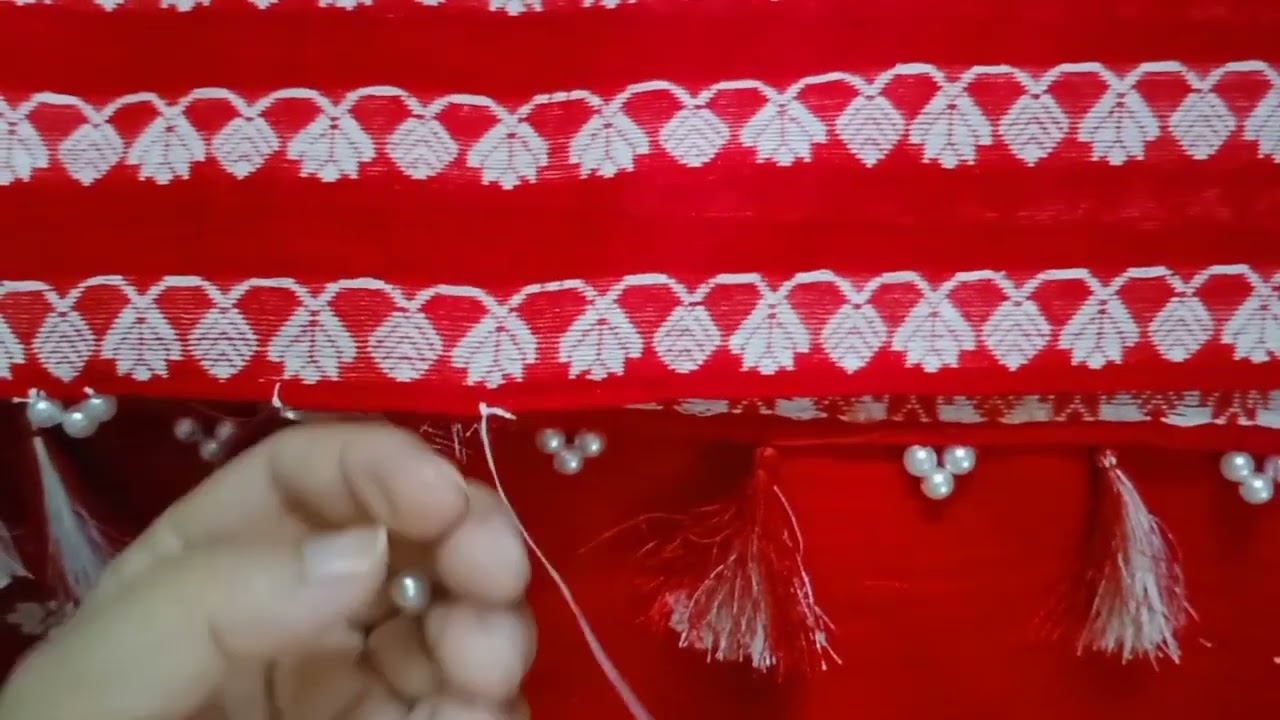 Moni Dohi gutha new style/ How to make Sador kuchu Design/ Moni Dohi gutha process easily at home.