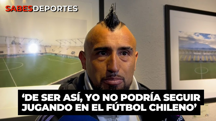 ¡De LOCOS! | Vidal tras la DERROTA de Colo Colo vs Audax Italiano