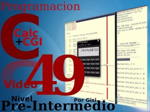 49 Programacion C + CGI Linux Nivel Pre-Intermedio Tutorial Calculadora