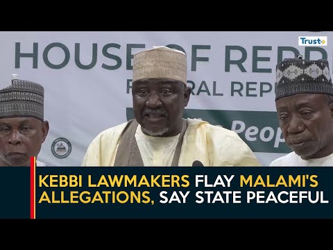 Kebbi Lawmakers Flay Malami S Allegations Say State Peaceful 