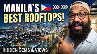 The Best City Views in Manila | Makati Rooftop Bar Tour 🇵🇭