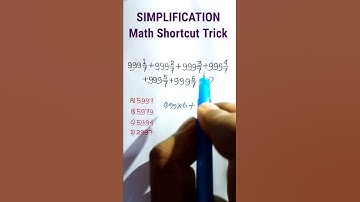 How To Solve Fraction |Simplification Tricks|  Fraction Tricks | Maths Tricks | #shorts