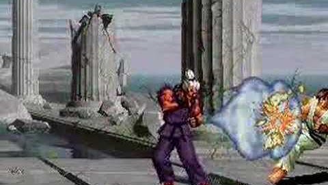 SvC Chaos - Shin Akuma glitch