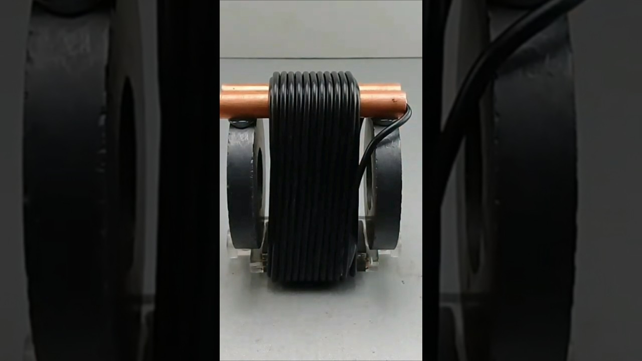 I Turned Copper Coils With Magnet Into a Power Generator 220v At Home 