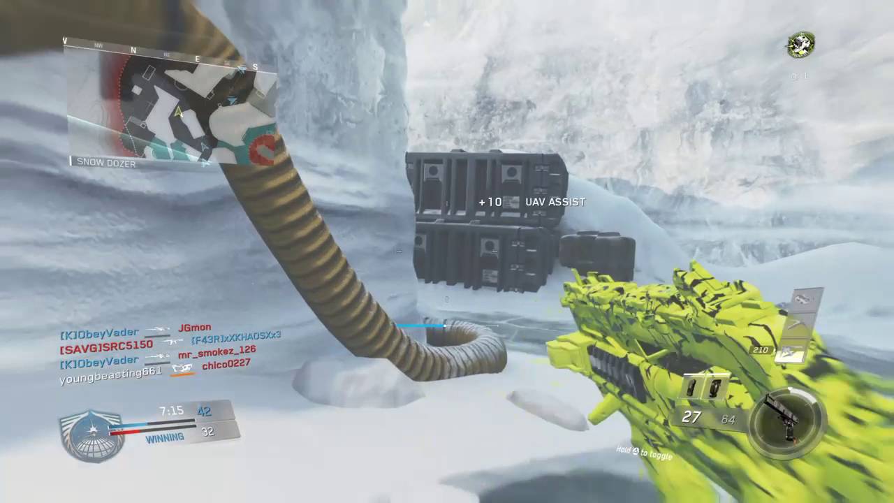 RIPPER GAMEPLAY (THE GOD GUN) Infinite Warfare Beta