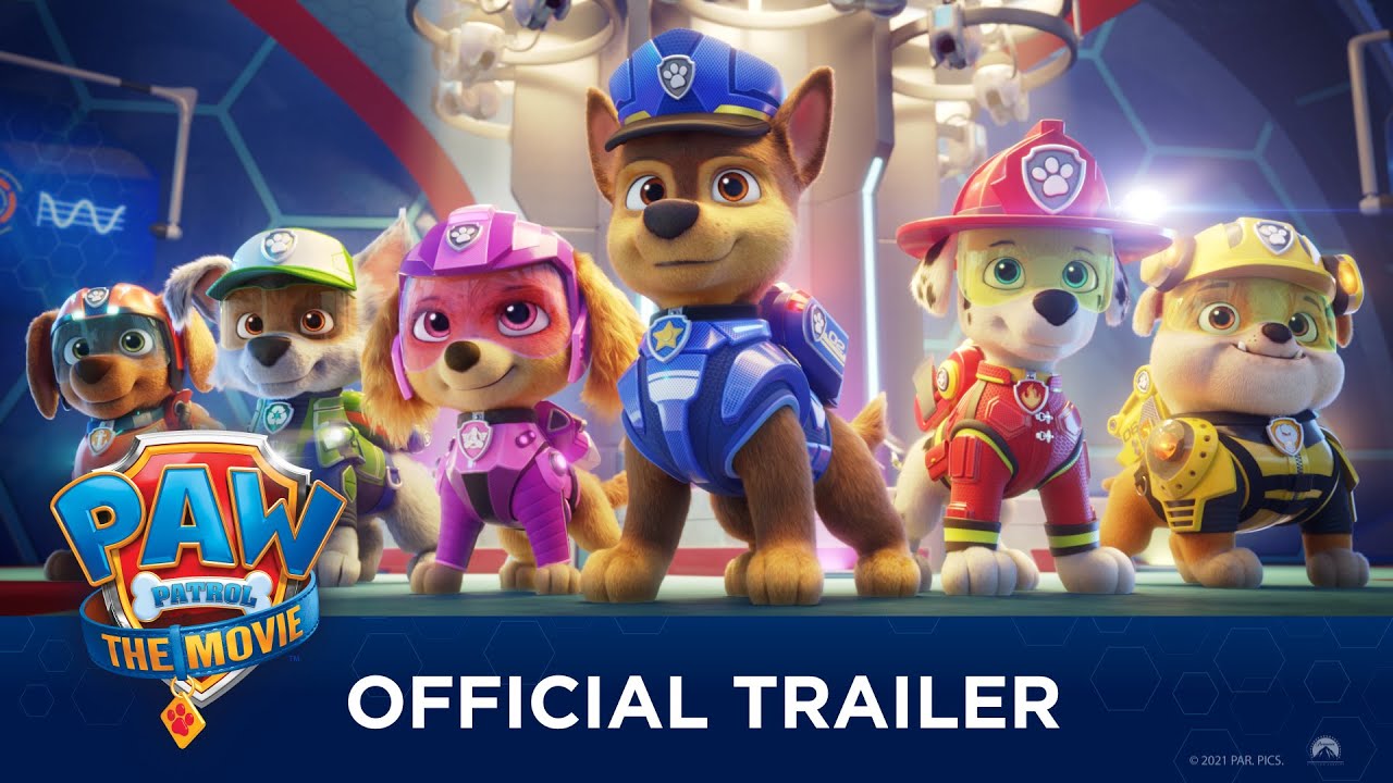 PAW Patrol: The Movie (2021) - Official Trailer - Paramount Pictures -  YouTube