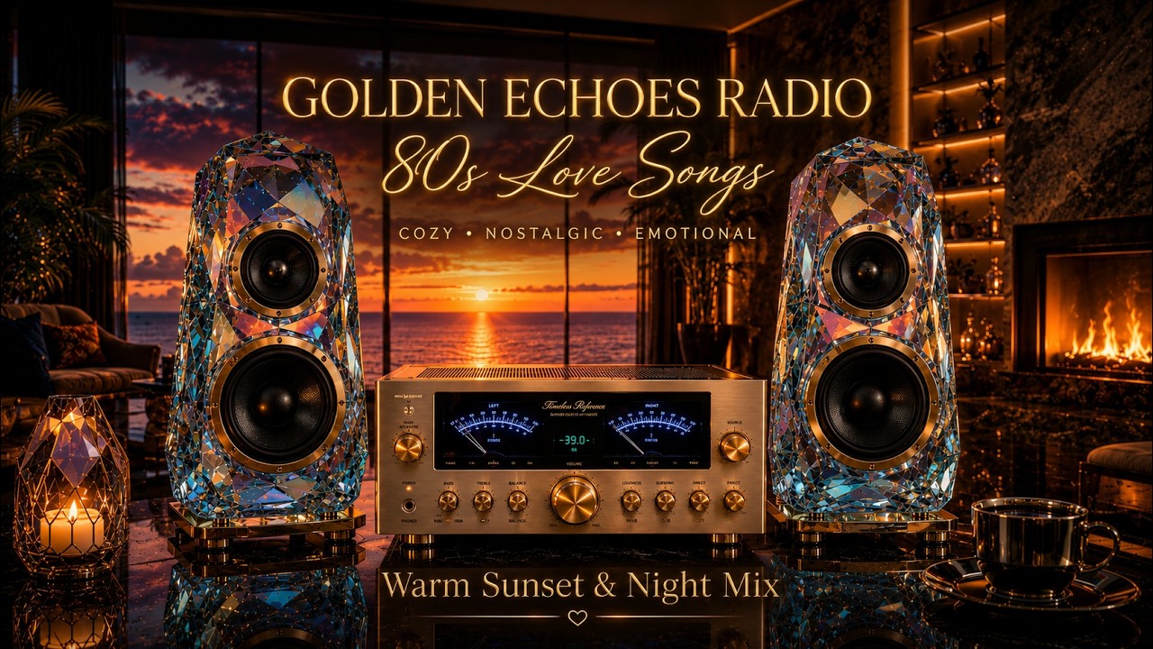 80s Nostalgic Love Songs – Golden Echoes Radio | Warm Sunset