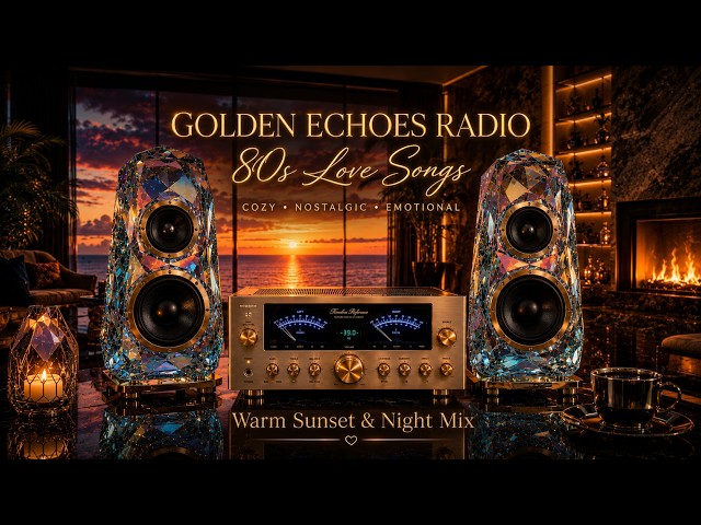 80s Nostalgic Love Songs – Golden Echoes Radio | Warm Sunset