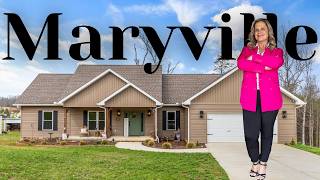 Modern 3 Bedroom Ranch with Mountain Views | 6035 Bingham Lane Maryville TN