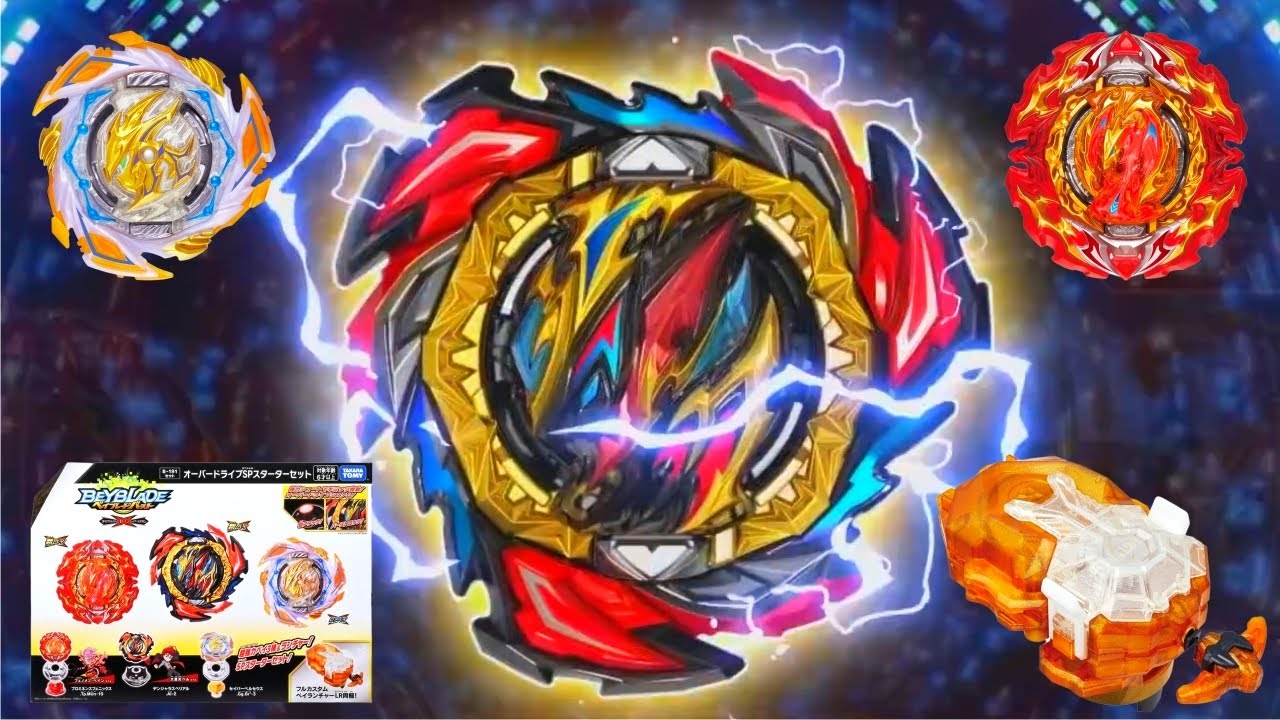 Обзор B-191 Overdrive Special Starter Set Takara Tomy / BeybladeBurst​​ / Бейблейд / Динамит Баттл