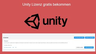 Wie ihr Kostenlos eine Unity Lizenz beantragen könnt