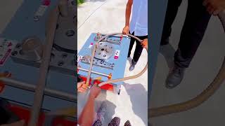 Satisfying Rebar Bending Machine! #shorts