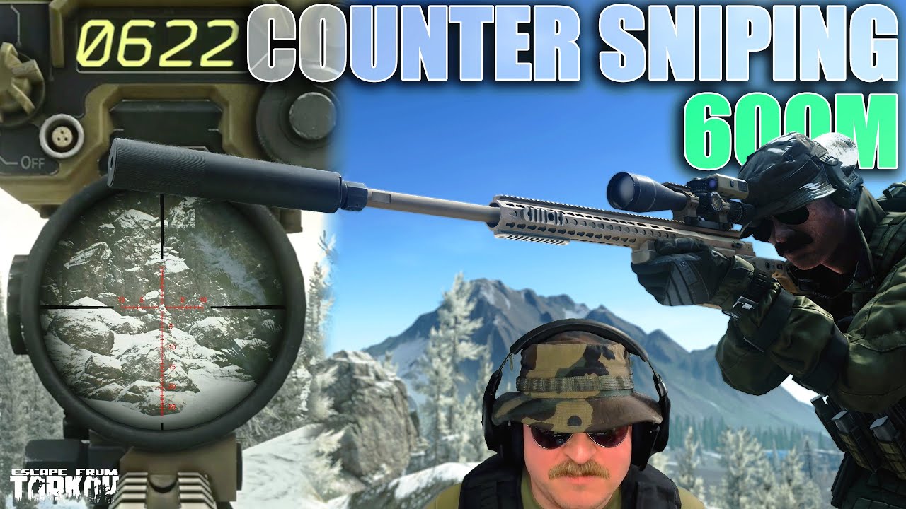 Counter Sniping in the Snow from 600m in Escape from Tarkov