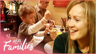 Their Childs First Ever Solid Meal | House of Tiny Tearaways S1 E10 | Real Families