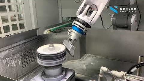 Mimic: Fine wet buffing at Amphenol Pheonix | Nordbo Robotics