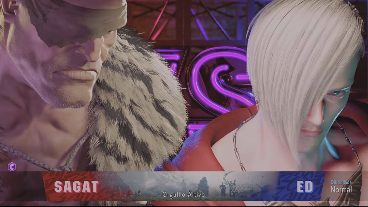 STREET FIGHTER 6 SAGAT VS ED