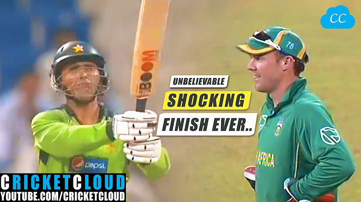 Abdul Razzaq's Ruthless Unbelievable Chase EVER | Goosebumps Watch till the End !!