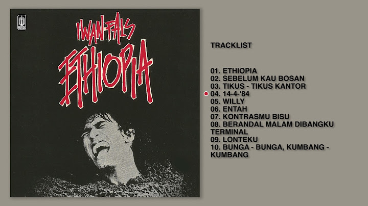 Iwan Fals - Album Ethiopia | Audio HQ