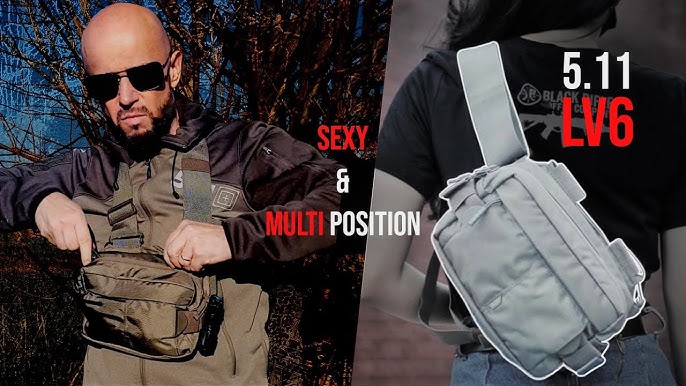 5.11 Tactical on X: New this season, the LV8 Sling Pack is a compact bag  designed for low-vis concealed carry. Coming in 20% smaller than its  cousin, the LV10, this bag trades