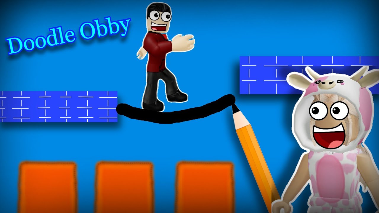 We moeten een Obby maken (Roblox Doodle Obby) Nederlands - YouTube