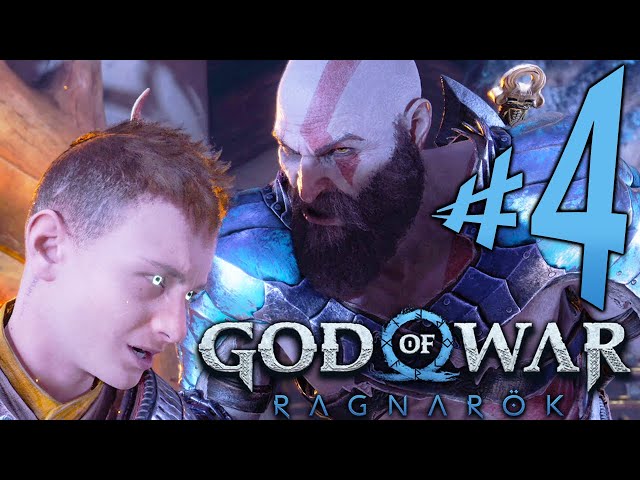 ESSE MULEQUE É BOM DE PORRADA  God of War: Ragnarok (parte 4) 