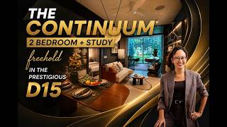 The Continuum 2 bed study 721 sqft