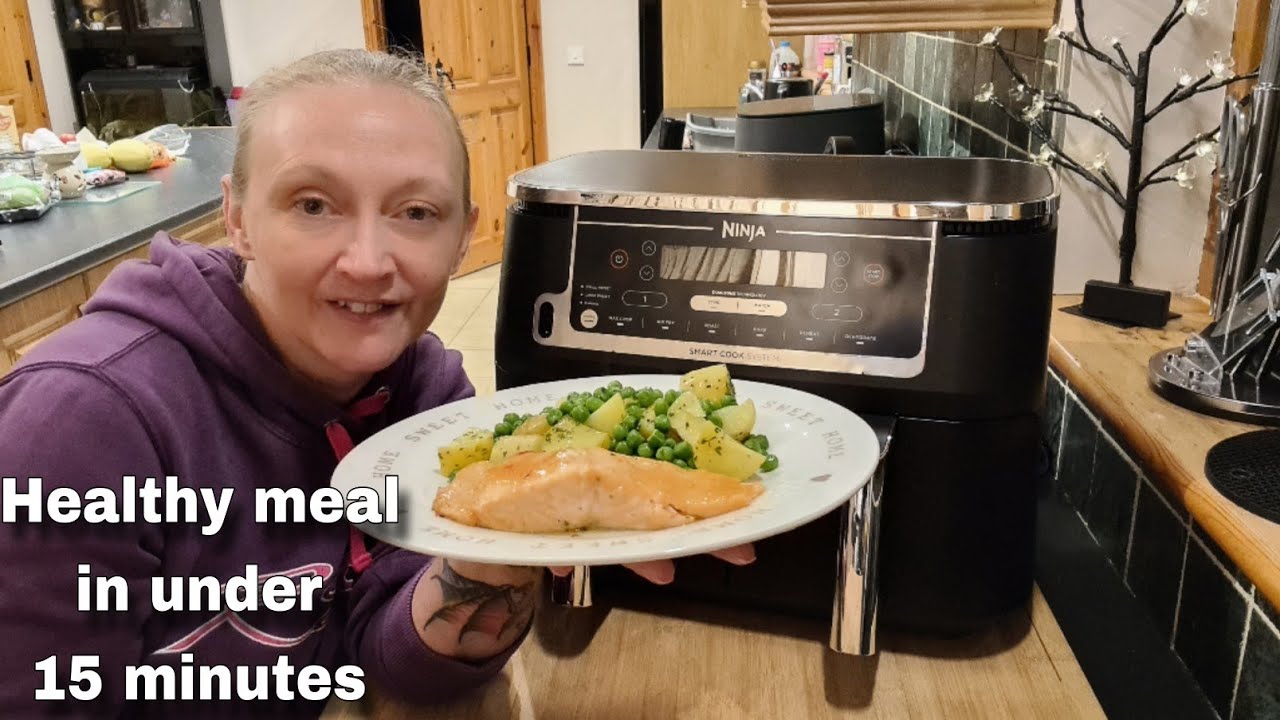 Ninja Air Fryer Salmon Air Fryer Salmon with sweet chilli sauce YouTube