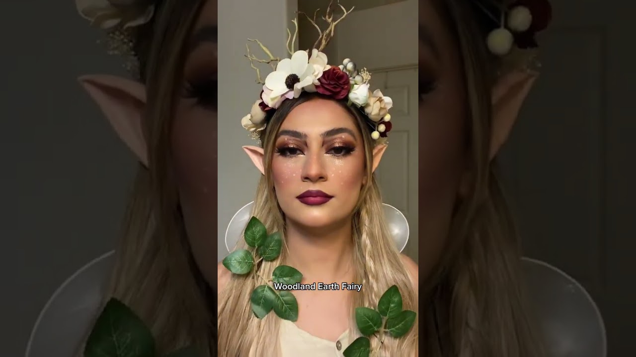 Last Minute Halloween Makeup and Costume Inspo | Fairy Elf Makeup
