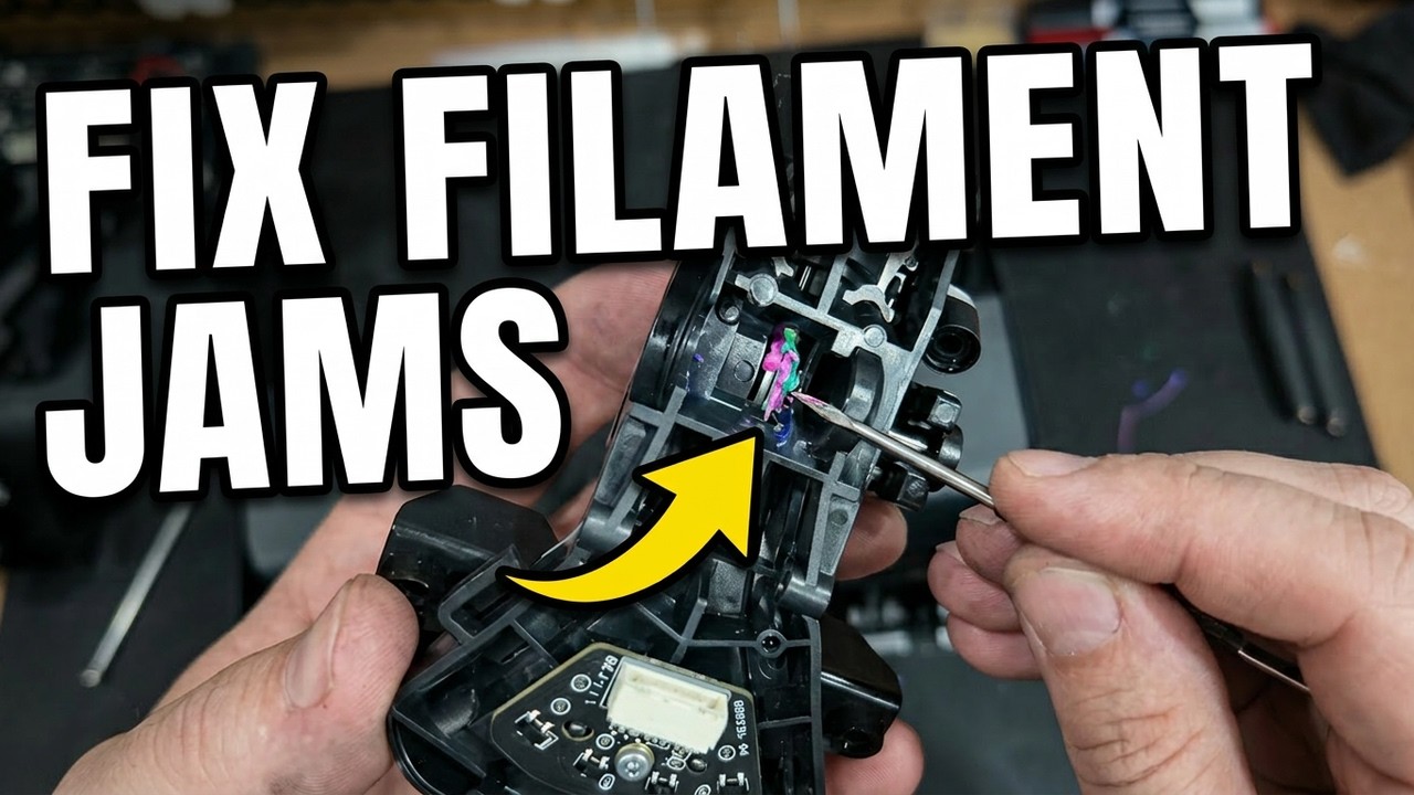Is Your Bambu Lab AMS 2 Pro Jammed? Do This Before You Panic