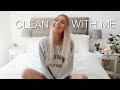 CLEANING MY (VERY) MESSY BEDROOM | Clean With Me