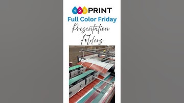 123Print - Full Color Friday Presentation Folders!