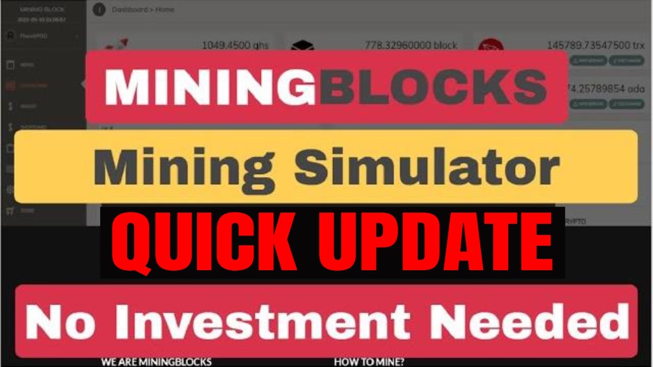 Mining Blocks, Quick Update Christmas Event , Earn Free Crypto. - YouTube