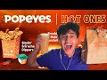 TRYING Popeyes Hot Ones Limited Time Items