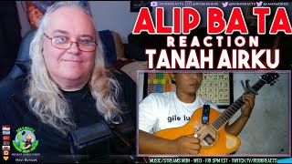 Alip Ba Ta Reaction -Tanah Airku - fingerstyle keroncong cover - First Time Hearing