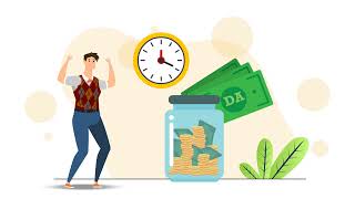 Explainer video animation - Shopping apps [Style 3]