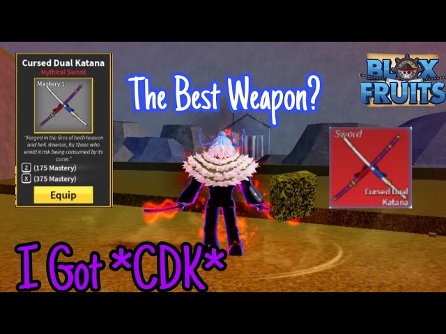 Finally Unlocking Cursed Dual Katana in Blox Fruits! (Roblox) 