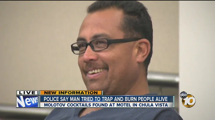 Jon Dibble accused of trying to burn down motel, p...