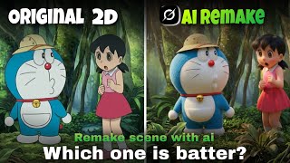 I Remade Doraemon Scenes With Ai The Result Is Crazy