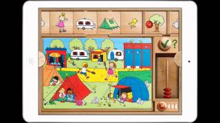 Zoek en tel - iPad app screenshot 1