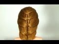 Легкая прическа на каждый день. Easy hairstyle for every day